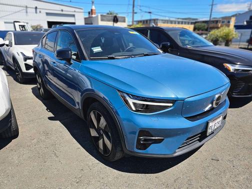 Fjord Blue Metallic 2022 Volvo C40 Recharge Pure Electric P8 Ultimate