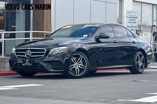 Black 2019 Mercedes-Benz E-Class 4MATIC