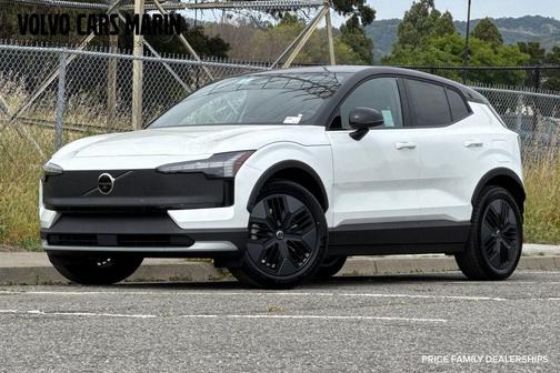 Crystal White Metallic 2026 Volvo EX30 Cross Country Ultra, Twin Motor Performance, Fully electric