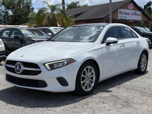 White 2020 Mercedes-Benz A-Class A 220 4dr Sedan