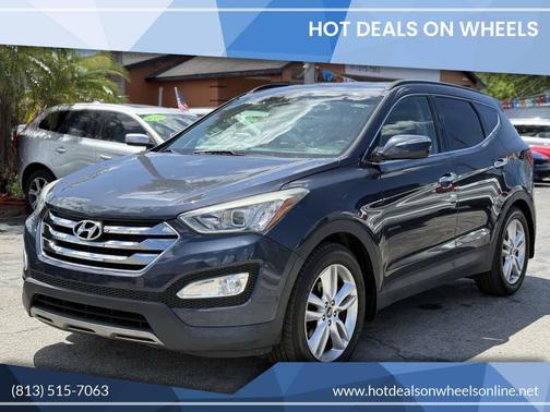 Marlin Blue 2014 Hyundai Santa Fe Sport 2.0L Turbo