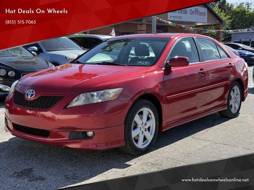 Red 2007 Toyota Camry CE