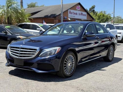 Lunar Blue Metallic 2015 Mercedes-Benz C-Class C 300 4MATIC Sport