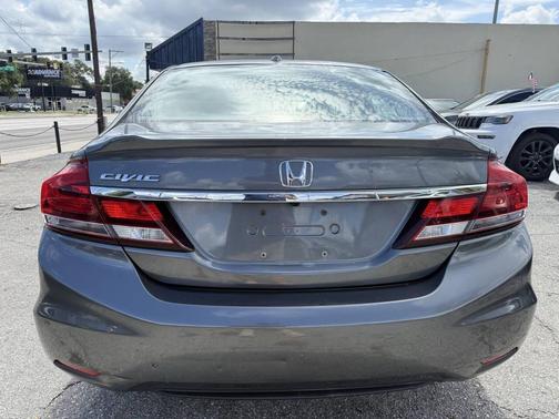 Gray 2013 Honda Civic EX-L