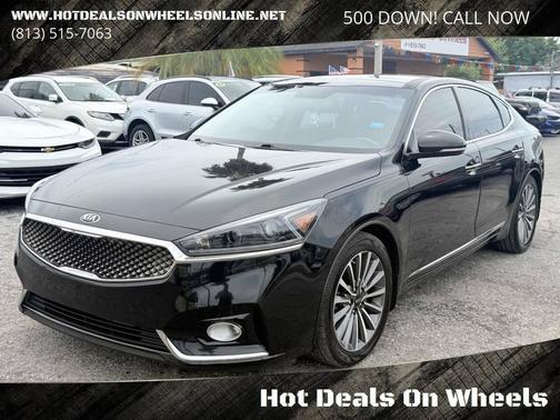 Aurora Black 2017 Kia Cadenza Premium