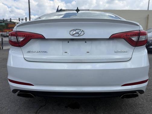Quartz White Pearl 2015 Hyundai SONATA Limited