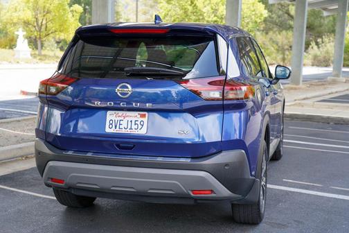 Caspian Blue Metallic 2021 Nissan Rogue SV