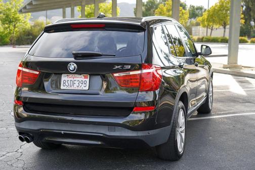 Black 2017 BMW X3 sDrive28i