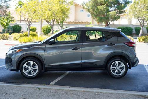 Gray 2024 Nissan Kicks S
