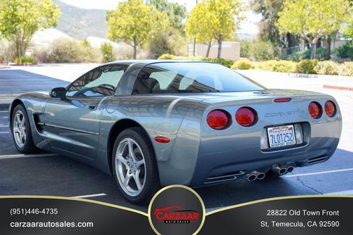 Medium Spiral Gray Metallic 2004 Chevrolet Corvette Base