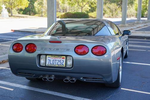 Medium Spiral Gray Metallic 2004 Chevrolet Corvette Base