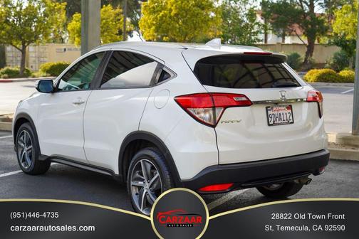 Platinum White Pearl 2021 Honda HR-V EX