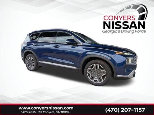 Stormy Blue 2023 Hyundai SANTA FE Limited