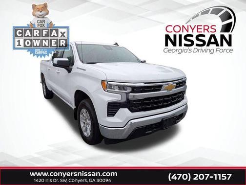 Summit White 2025 Chevrolet Silverado 1500 LT