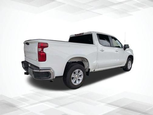 Summit White 2025 Chevrolet Silverado 1500 LT