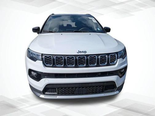 Bright White Clearcoat 2025 Jeep Compass Limited