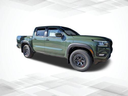 Green 2026 Nissan Frontier PRO-X