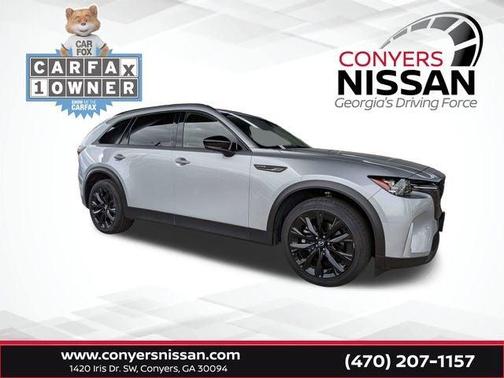 Silver 2025 Mazda CX-90 3.3 Turbo Premium Sport