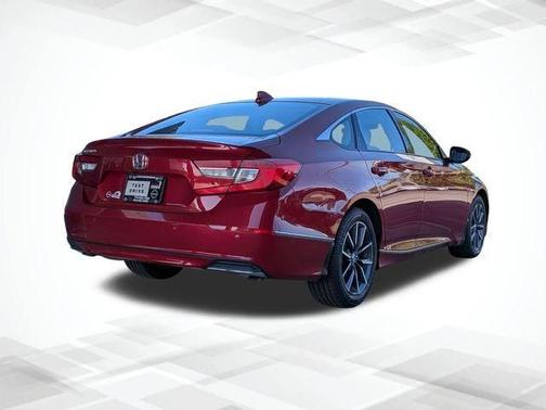 White 2022 Honda Accord EX-L