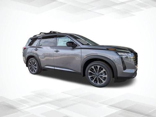 Gun Metallic 2026 Nissan Pathfinder Platinum