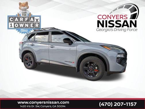 Boulder Gray Metallic 2025 Nissan Rogue Rock Creek