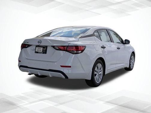 Cloud White 2025 Nissan Sentra S