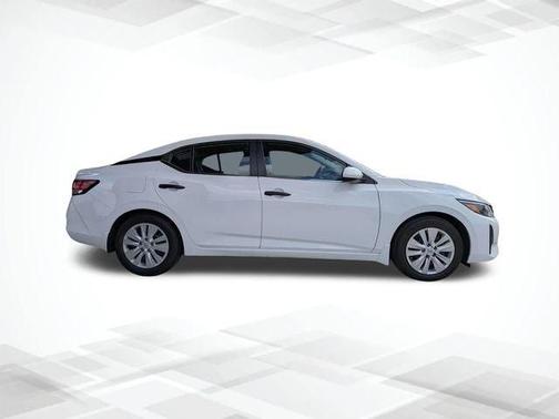 Cloud White 2025 Nissan Sentra S