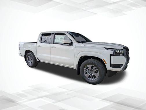 White 2026 Nissan Frontier SV