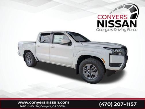 White 2026 Nissan Frontier SV