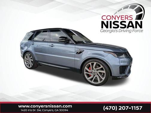 Byron Blue 2019 Land Rover Range Rover Sport 3.0L Supercharged HSE