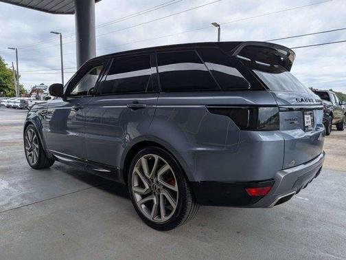 Byron Blue 2019 Land Rover Range Rover Sport 3.0L Supercharged HSE