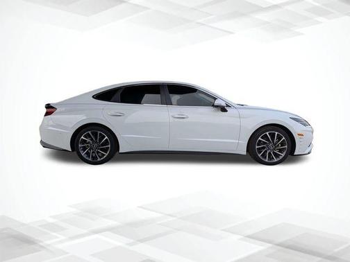 White 2023 Hyundai SONATA Limited