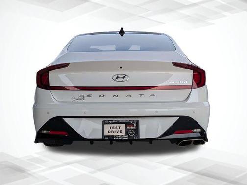 White 2023 Hyundai SONATA Limited