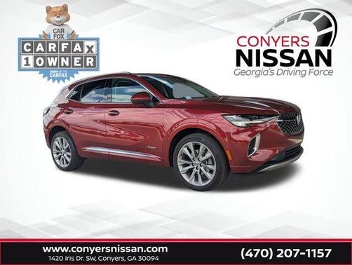 Cinnabar Metallic 2023 Buick Envision Avenir
