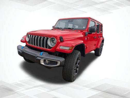 Firecracker Red Clearcoat 2024 Jeep Wrangler 4xe Sahara