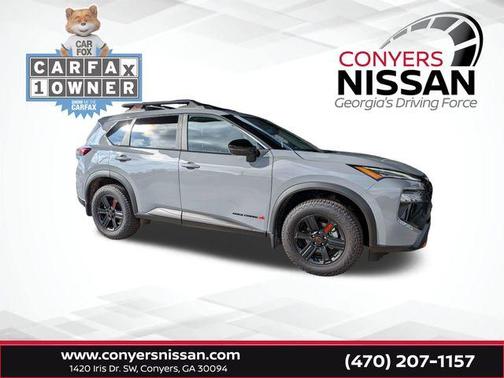 Boulder Gray Metallic 2025 Nissan Rogue Rock Creek