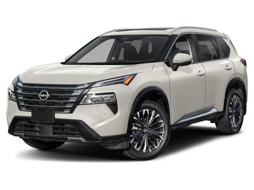 Champagne Silver 2025 Nissan Rogue Platinum
