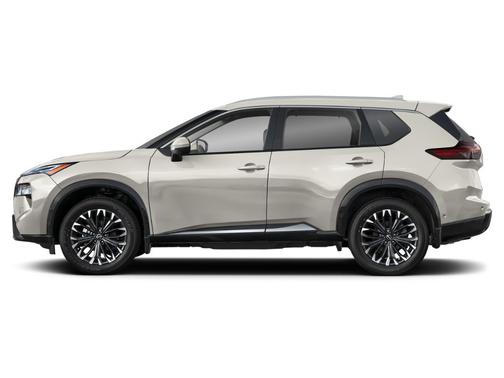 Champagne Silver 2025 Nissan Rogue Platinum