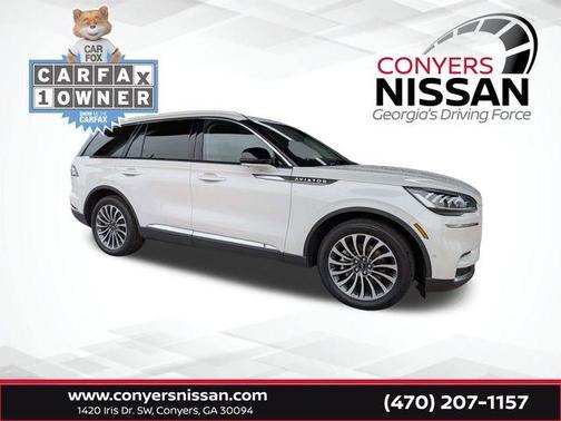 White Metallic 2022 Lincoln Aviator Reserve RWD