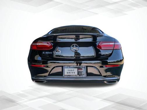 Black 2018 Mercedes-Benz E-Class E 400 4MATIC