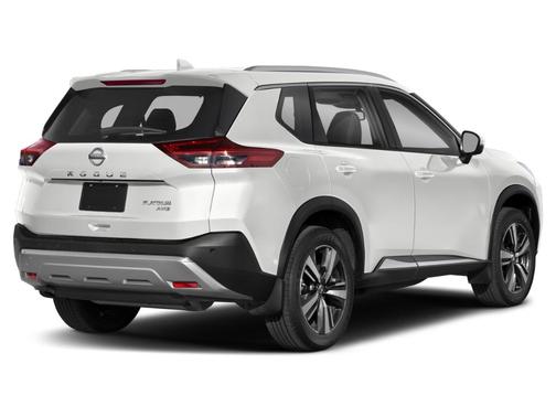 White 2023 Nissan Rogue Platinum