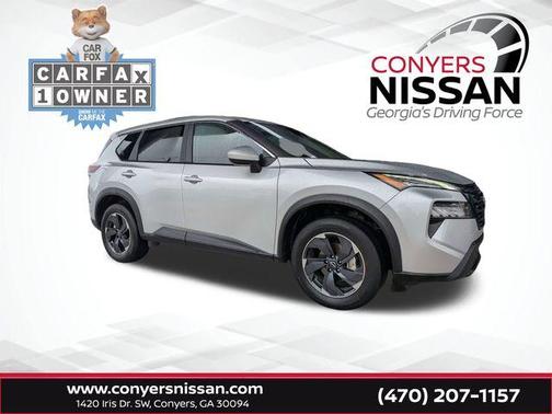 Brilliant Silver Metallic 2025 Nissan Rogue SV