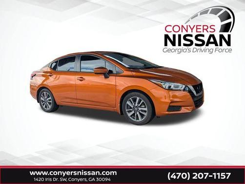 Monarch Orange 2021 Nissan Versa 1.6 SV