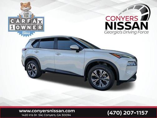 White 2023 Nissan Rogue SV