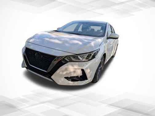 Aspen White 2022 Nissan Sentra SV