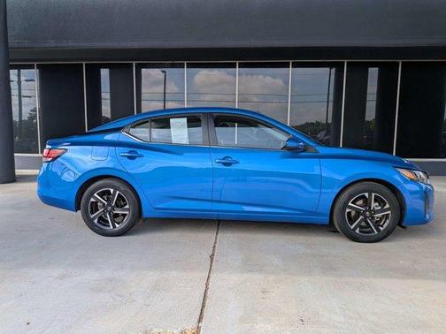 Electric Blue Metallic 2025 Nissan Sentra SV