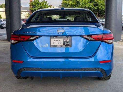 Electric Blue Metallic 2025 Nissan Sentra SV