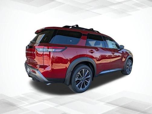 Scarlet Ember 2026 Nissan Pathfinder Platinum