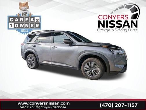 Gun Metallic 2024 Nissan Pathfinder SV