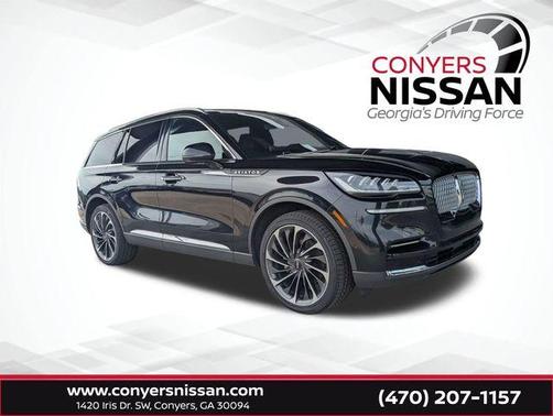 Black Metallic 2022 Lincoln Aviator Reserve AWD